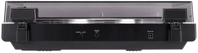 Alt view image 5 of 6 - Audio-Technica AT-LP60XBT-BK Fully Automatic Bluetooth Belt-Drive Stereo Turntable, Black, Hi-Fi, 2 Speed, Dust Cover, Anti-Resonance, Die-cast Aluminum Platter