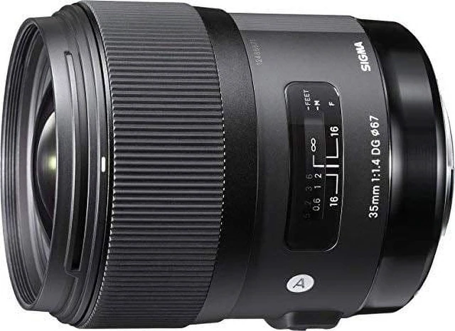 Alt view image 4 of 4 - Sigma 340101 35mm F1.4 DG HSM Lens for Canon (Black)(Renewed)
