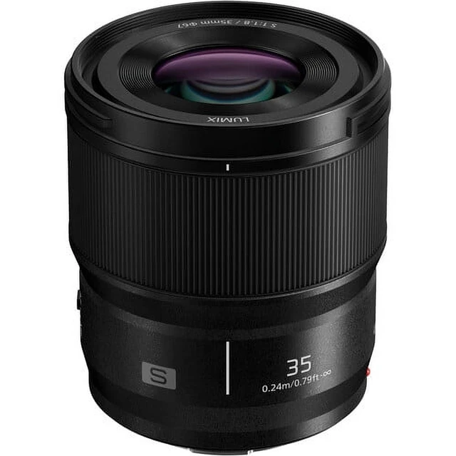 Alt view image 5 of 5 - Panasonic LUMIX S Series Camera Lens, 35mm F1.8 L-Mount Interchangeable Lens S-S35