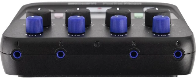 Alt view image 5 of 7 - Zoom PodTrak P4next Portable Multitrack Podcast Recorder Bundle with Podcast Mic + Headphone