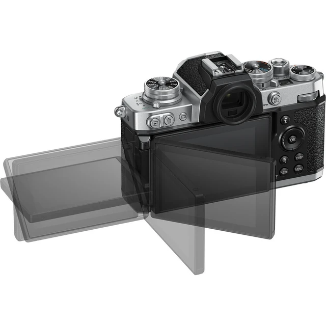 Alt view image 5 of 7 - Nikon Z fc Digital Camera with Dual Lenses (Black, 851090) INTL + 64GB SD Card