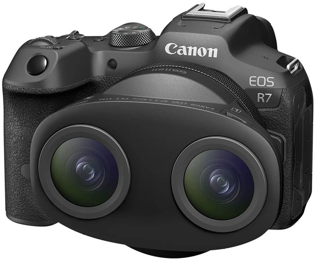 Alt view image 6 of 7 - Canon RF-S 3.9mm f/3.5 STM Dual Fisheye Lens (Canon RF) (6578C002) + More