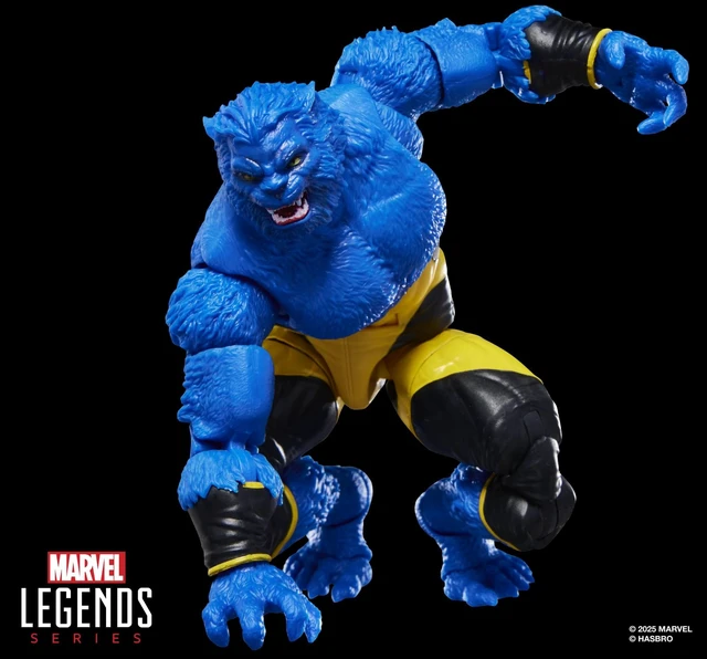 Alt view image 5 of 6 - Marvel Legends Series Marvel's Beast, Astonishing X-Men Comics-Inspired Collectible 6-Inch Scale Action Figure with Character-Sized Comic Accessory