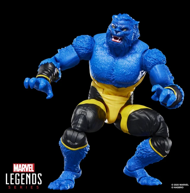 Alt view image 6 of 6 - Marvel Legends Series Marvel's Beast, Astonishing X-Men Comics-Inspired Collectible 6-Inch Scale Action Figure with Character-Sized Comic Accessory