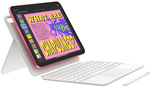 Alt view image 4 of 5 - Apple iPad 11-inch: A16 chip, 11-inch Model, Liquid Retina Display, 256GB, Wi-Fi 6, 12MP Front/12MP Back Camera, Touch ID, All-Day Battery Life - Blue