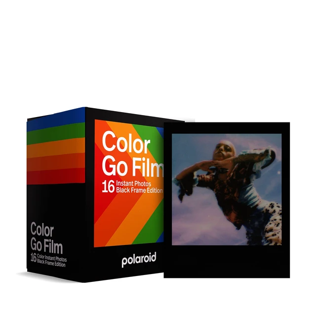 Alt view image 4 of 4 - Polaroid Go Color Film - Black Frame Double Pack (16 Photos) (6211) - Only Compatible with Polaroid Go Camera