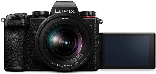 Alt view image 6 of 6 - Panasonic Lumix DC-S5 Mirrorless Digital Camera with Lumix S 20-60mm f/3.5-5.6 L-Mount Lens DMW-BGS5 Battery Grip