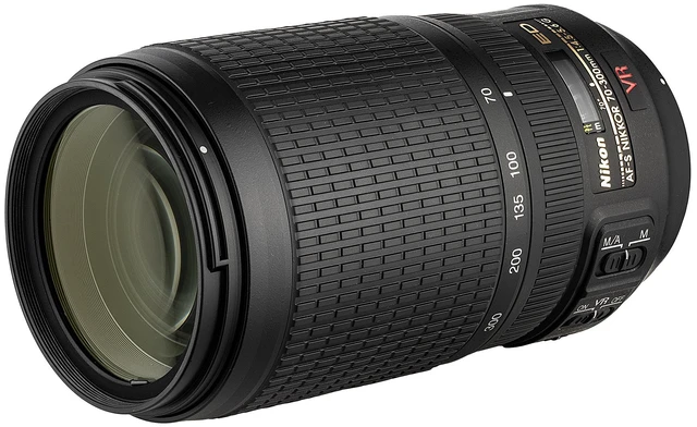 Alt view image 5 of 7 - Nikon AF-S VR 70-300mm f/4.5-5.6G IF-ED Telephoto Zoom Lens VR, Lightweight + More