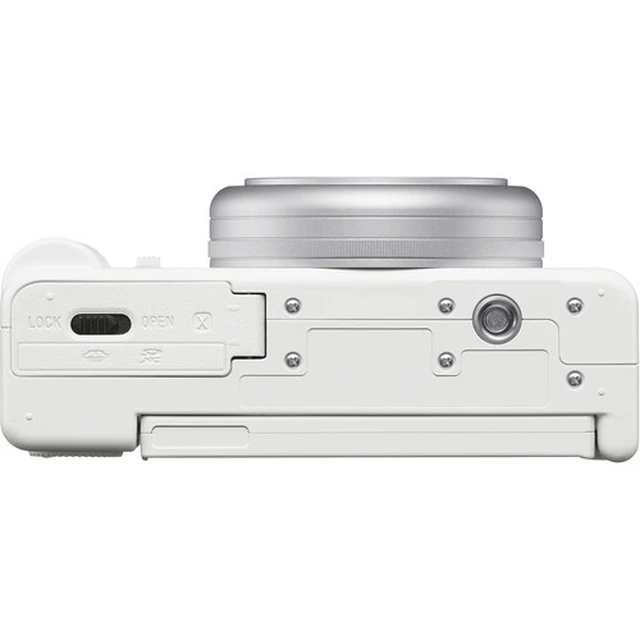 Alt view image 6 of 7 - Sony ZV-1F Vlogging Camera (White) (ZV1F/W) + Filter Kit + 64GB Card + Card Reader