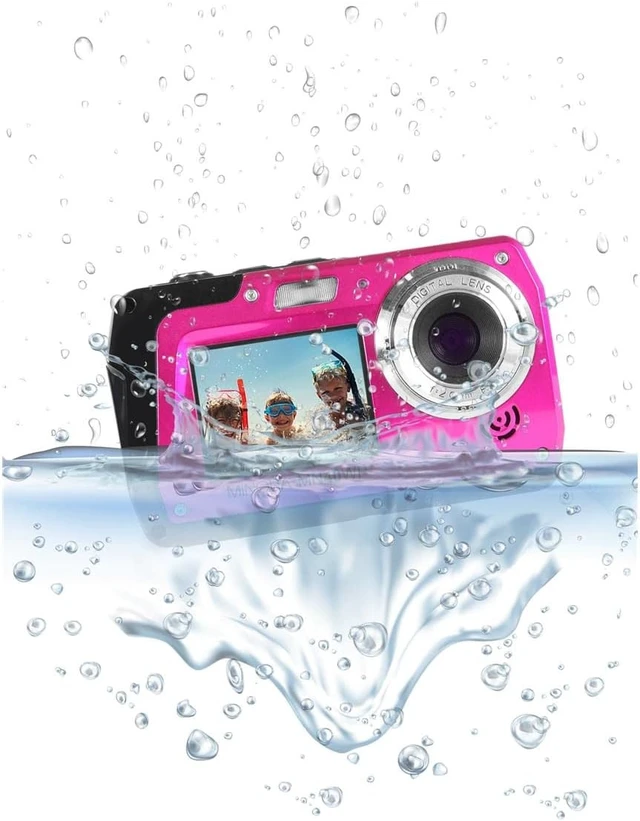 Alt view image 6 of 6 - Minolta 48 MP Dual Screen Waterproof Digital Camera MN40WP
