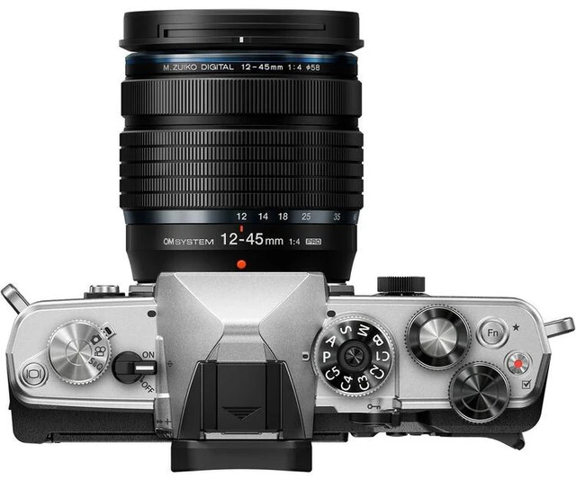 Alt view image 6 of 7 - OM SYSTEM OM-3 Mirrorless Camera with 12-45mm f/4 PRO Lens Bundle + 64GB Card + Bag