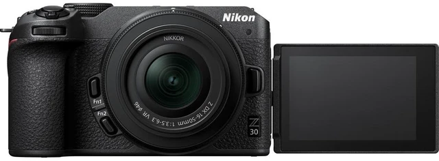Alt view image 6 of 6 - Nikon Z30 Lightweight Mirrorless Camera with DX 18-140mm Lens Bundle