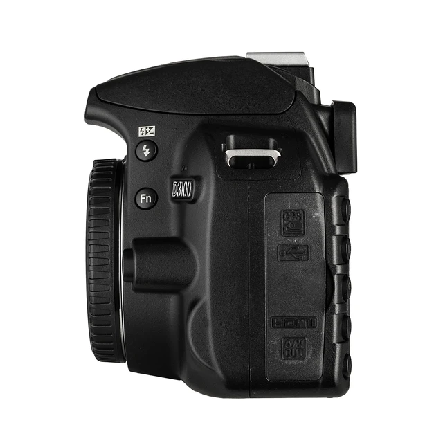 Alt view image 5 of 7 - Nikon D3100 DSLR Camera Kit with 18-55mm VR Lens Beginner-Friendly & Compact + More