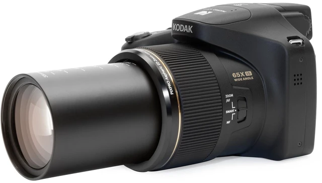 Alt view image 5 of 7 - Kodak PIXPRO AZ653 Digital Camera (Black) + 64GB Memory Card Pro Bundle
