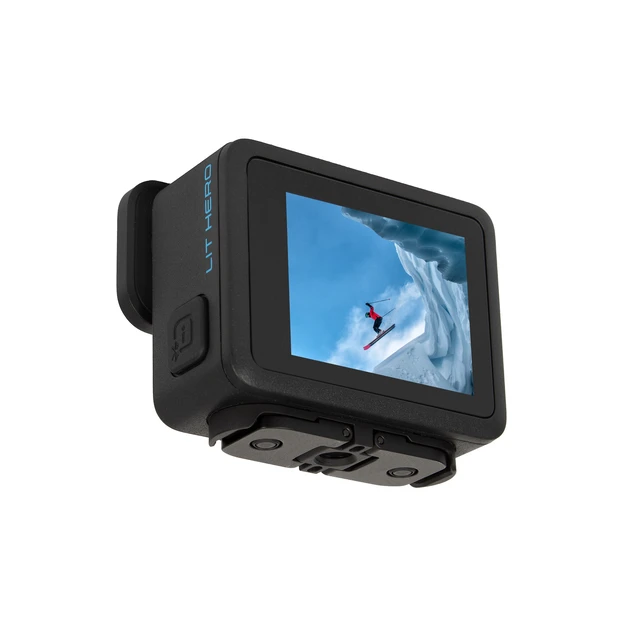 Alt view image 7 of 7 - GoPro LIT HERO Compact - Waterproof Action Camera 50 In 1 Accessory + 128GB + More