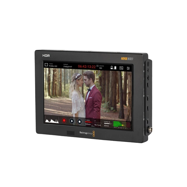 Alt view image 14 of 14 - Blackmagic Design Video Assist 7" 12G-SDI HDMI HDR Recording Monitor
