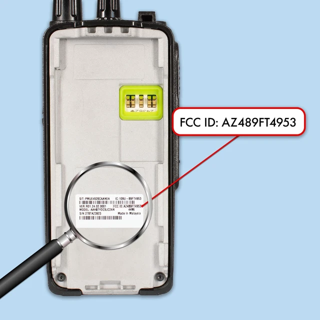 Alt view image 7 of 7 - Motorola CP100D Analog UHF Portable Non-Display Two Way Radio, 16 Channel, 4 Watt - 2 Pack Bundle