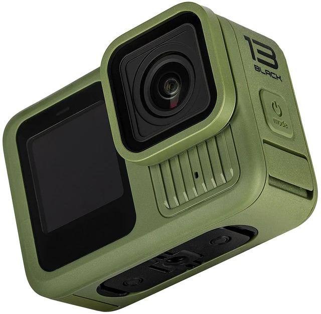 Alt view image 6 of 7 - GoPro HERO13 (Forest Green) - Waterproof Action Camera + 64GB Card, 2 Extra Batteries and 50 Piece Accessory Kit