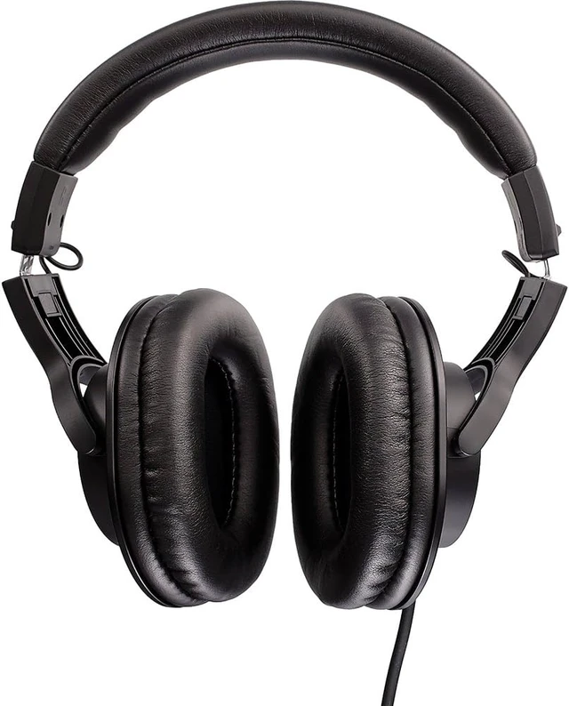 Alt view image 7 of 7 - Audio-Technica ATH-M20x Professional Studio Monitor Headphones, Headphone stand