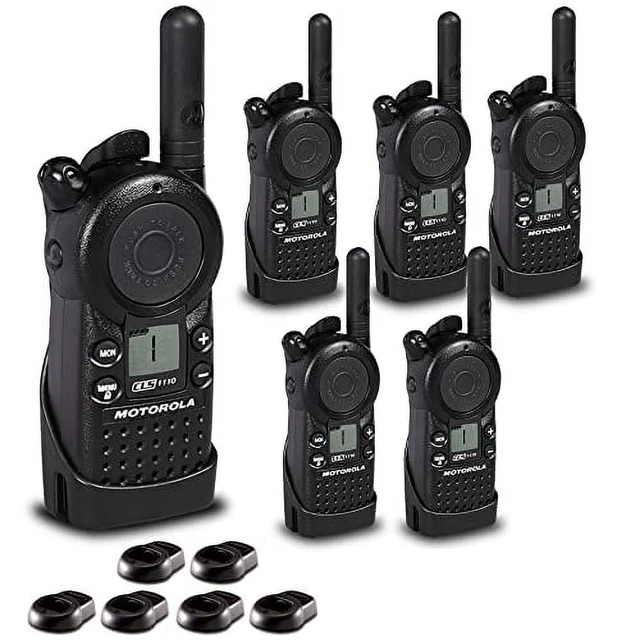 Alt view image 7 of 7 - 6 x Motorola CLS1110 UHF 1W 1-Channel 2-Way Radio (CLS1110) - 6 Pack Bundle