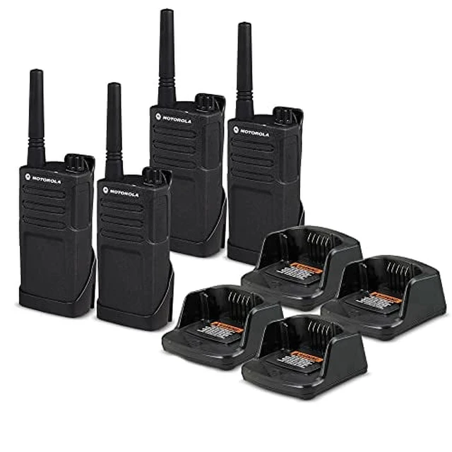 Alt view image 7 of 7 - 4 x Motorola RMM2050 On-Site 2-Way Radio (RMM2050) - 4 Pack Bundle