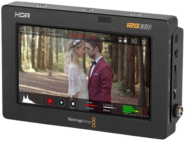 Alt view image 15 of 15 - Blackmagic Design Video Assist 5" 12G-SDI/HDMI HDR Recording Monitor