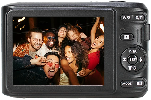 Alt view image 5 of 5 - Kodak Pixpro FZ45 Digital Camera in Black (FZ45BK) Bundle with Accessories