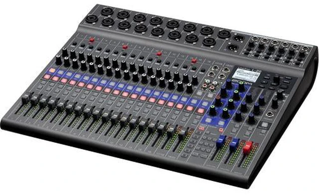 Alt view image 5 of 7 - Zoom LiveTrak L-20-20-Input Digital Mixer + MDR-7506 Headphones, Bundle