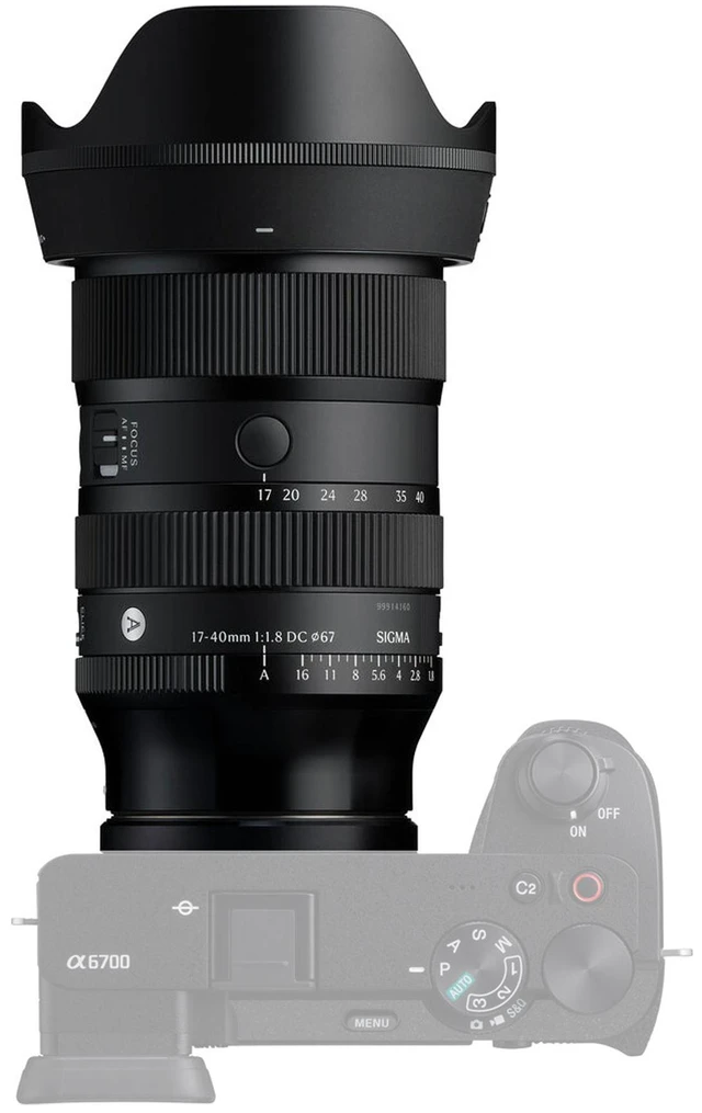 Alt view image 7 of 7 - Sigma 17-40mm f/1.8 DC Art Lens (Sony E) Bundle 2