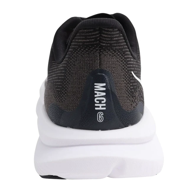Alt view image 5 of 5 - Hoka Women's Mach 6 Sneaker, Black/White, 6