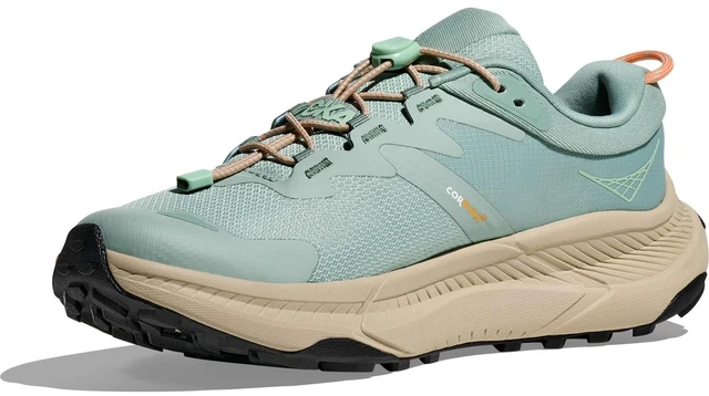 Alt view image 4 of 5 - Hoka Women's Transport Sneaker, Jade/Oyster Mushroom, 6.5