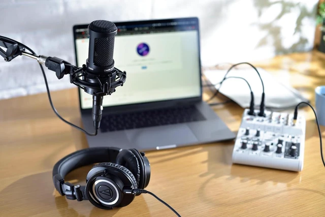 Alt view image 6 of 7 - Audio-Technica AT2020 Cardioid Condenser Microphone (Black), Diginerds Microfiber Cleaning Cloth, Goby Labs Microphone cleaner, 10 Ft XLR Cable, Bundle