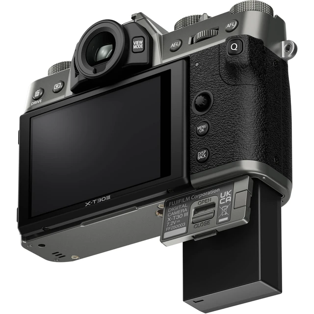 Alt view image 5 of 7 - FUJIFILM X-T30 III Mirrorless Camera with 13-33mm f/3.5-6.3 Lens (Charcoal Silver) Bundle With 64GB Memory Card