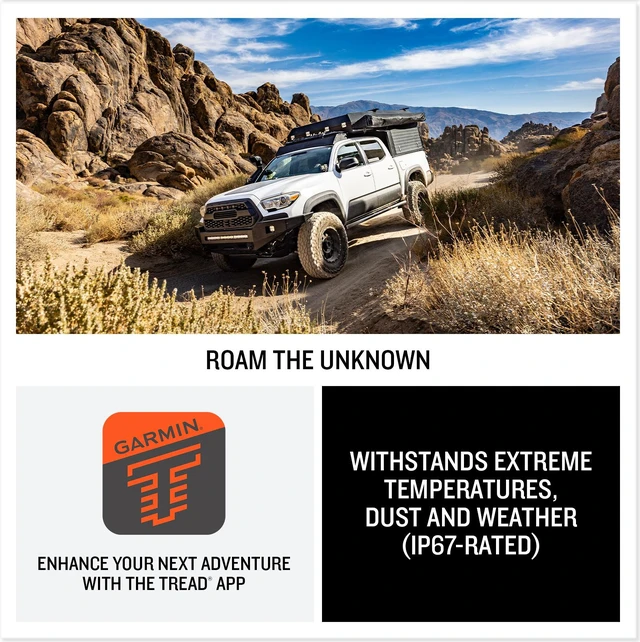 Alt view image 7 of 7 - Garmin Tread 2 - Overland Edition, Rugged 8-inch All-Terrain Navigator for Off-The-Grid Travels