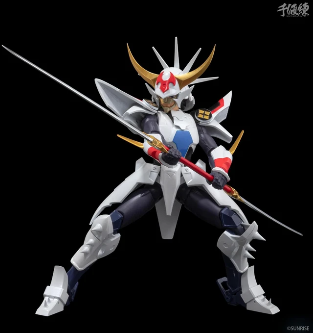 Alt view image 4 of 5 - 1000 Toys Yoriden Samurai Warriors: Inferno Armor Chou-Dan-Kadou 1:12 Scale Action Figure, Multicolor