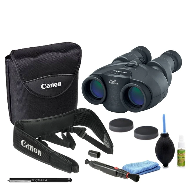 Alt view image 5 of 5 - Canon 10x30 is II Image Stabilized Binocular Starters Bundle