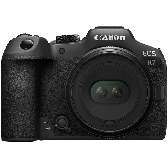 Alt view image 5 of 7 - Canon RF-S 7.8mm f/4 STM Dual Lens (Canon RF) + Sling Backpack + More