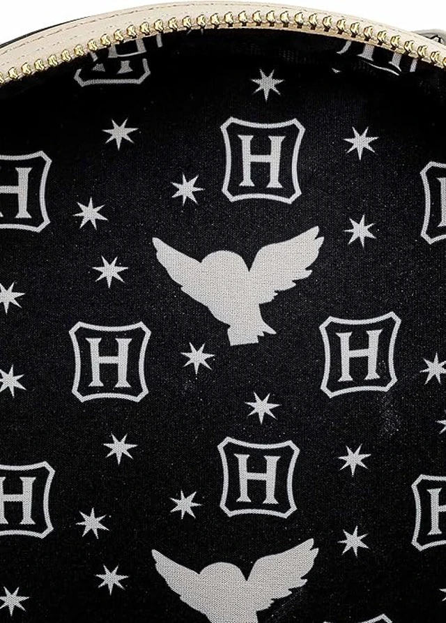 Alt view image 6 of 7 - Loungefly Harry Potter Hedwig Howler Womens Double Strap Shoulder Bag Purse