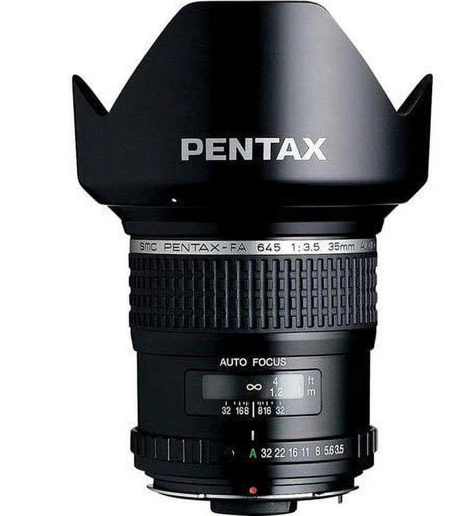 Alt view image 3 of 3 - Pentax SMCP-FA 645 35mm f/3.5 AL (IF) Super Wide Angle Lens