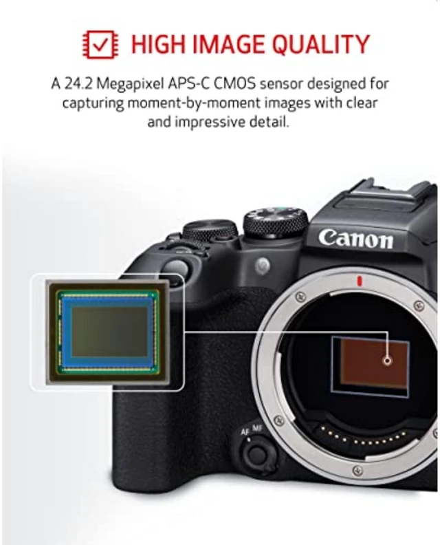 Alt view image 5 of 5 - Canon EOS R10 Mirrorless Camera with RF-S 18-45mm Lens Kit