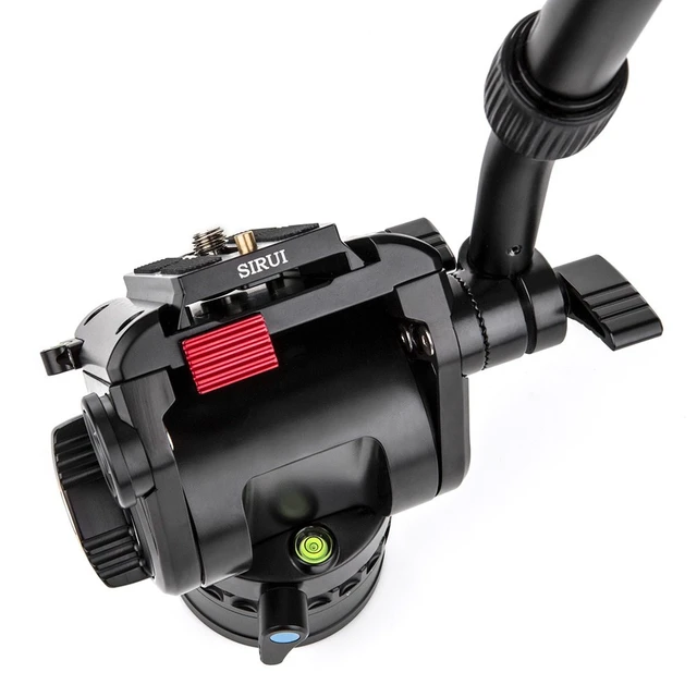 Alt view image 6 of 6 - Sirui VH-10X Video Head, Black,
