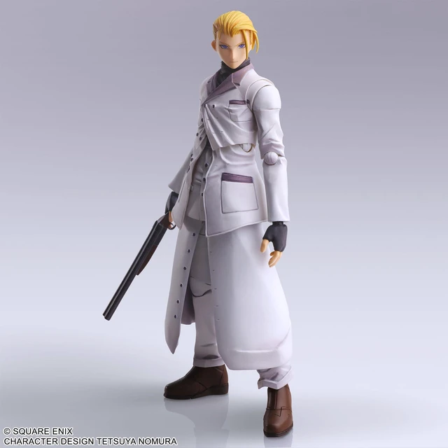 Alt view image 4 of 5 - Final Fantasy VII: Rufus Shinra Bring Arts Action Figure