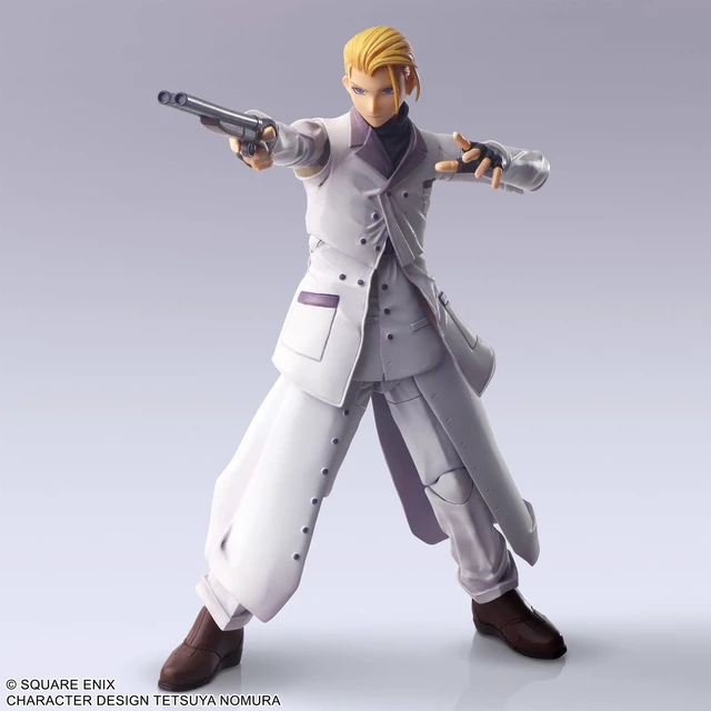 Alt view image 5 of 5 - Final Fantasy VII: Rufus Shinra Bring Arts Action Figure