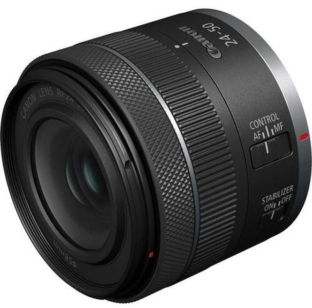 Alt view image 6 of 7 - Canon RF 24-50mm f/4.5-6.3 IS STM Lens (Canon RF) Optical Image Stabilizaion Bundle (International Version)