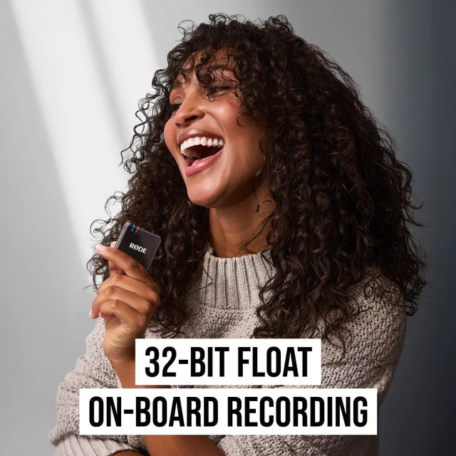 Alt view image 5 of 6 - RØDE Wireless GO III (Gen 3) - Compact Wireless Microphone - Pristine Audio, 32-bit Float Recording, Automatic Level Control, for Phones, Cameras and Computers