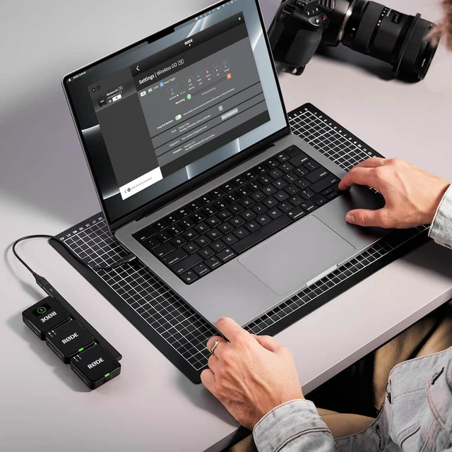 Alt view image 6 of 6 - RØDE Wireless GO III (Gen 3) - Compact Wireless Microphone - Pristine Audio, 32-bit Float Recording, Automatic Level Control, for Phones, Cameras and Computers