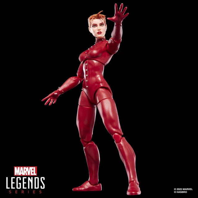 Alt view image 4 of 5 - Marvel Legends Series Phoenix (Rachel Summers), Excalibur #1 (1988) Comics-Inspired Collectible 6-Inch Scale X-Men Action Figure with Character-Sized Comic Accessory