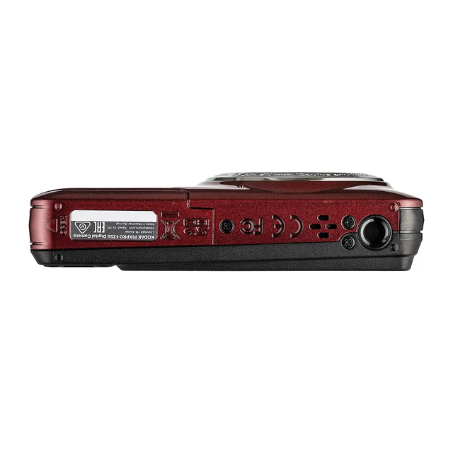Alt view image 7 of 7 - Kodak Pixpro FZ55 Digital Camera in Red (FZ55RD) Bundle with Accessories