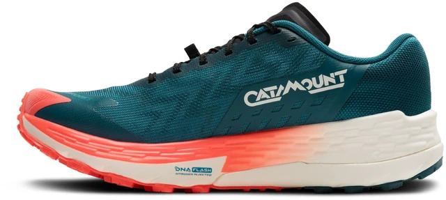Alt view image 5 of 5 - Brooks Men's Catamount 4 Speed Trail Running Shoe - Legion Blue/Celestial/Flame - 8.5 Medium