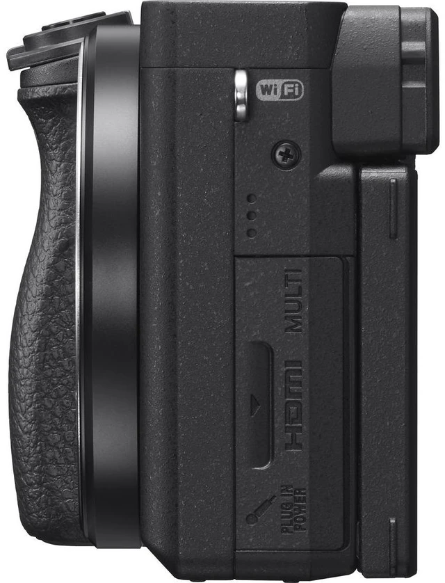 Alt view image 5 of 7 - Sony a6400 Mirrorless Camera + 64GB Card + Card Reader + Case + More